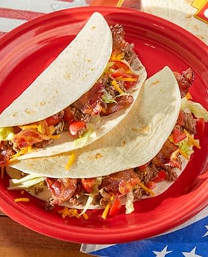 Bacon Cheeseburger Tacos(After 3rd Week)