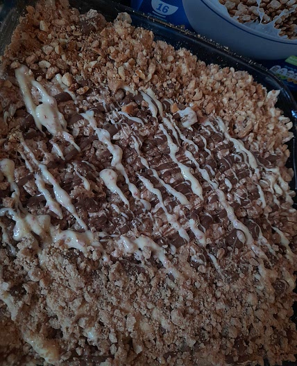 Chocolate Rice Crispy Bars 🍫