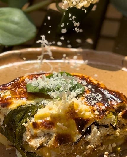 Mes lasagnes ricotta et aubergine