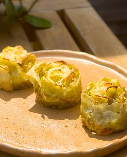 Rose aux courgettes et pesto de courgettes ! Une idée d’apéro ra