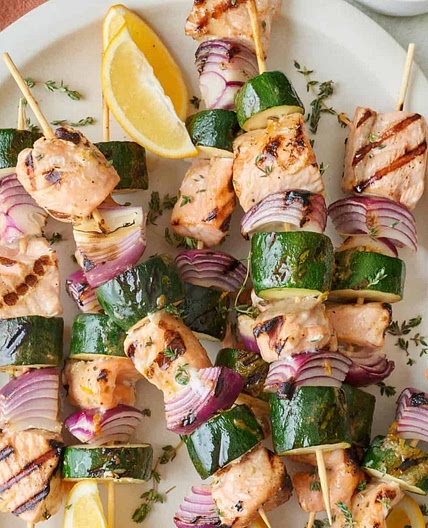 Salmon Kabobs