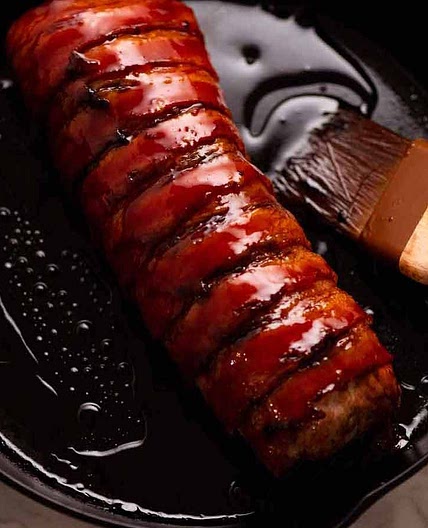 Bacon Wrapped Pork Tenderloin