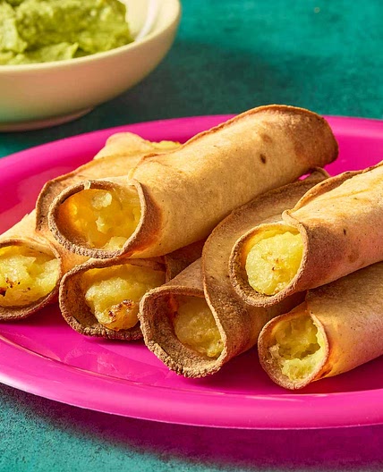 Vegan Air Fryer Taquitos