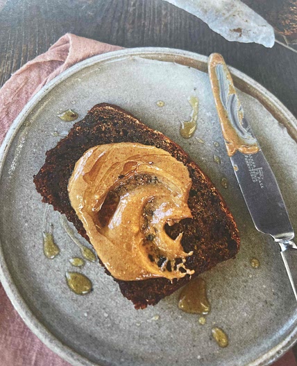 Banana bread with chocolate chips