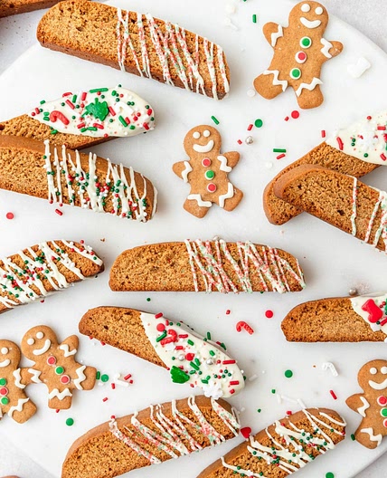 Gingerbread Biscotti