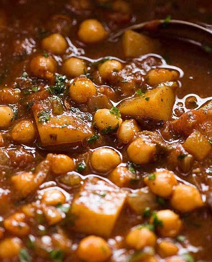 Easy Chickpea Curry with Potato (Chana Aloo Curry)