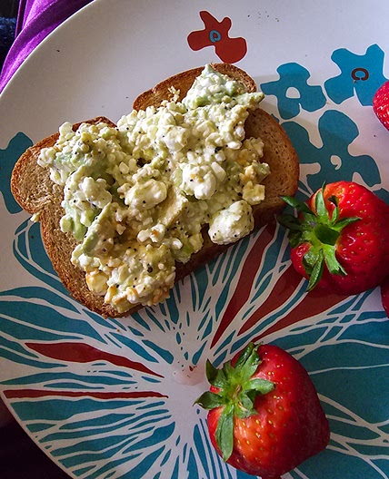 Cottage cheese Avocado toast