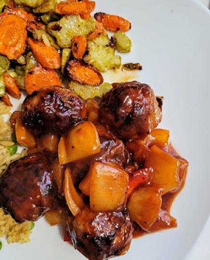 Sweet and Sour Pork Meatballs