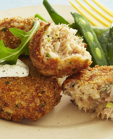 Easy tuna and rice patties recipe