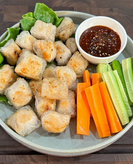 Crispy and Savory Chicken Rice Paper Recipe ✨