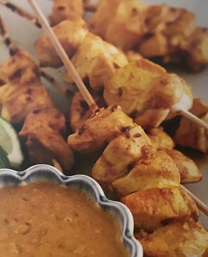 BenKat’s Chicken Satay Skewers