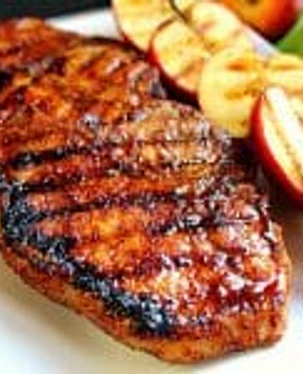 Apple Cider Glazed Pork Chops