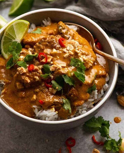 Satay Chicken Curry (Malaysian)