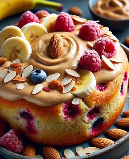 Bowlcake banane framboise