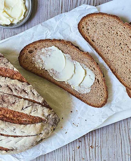 Jeffrey's Sourdough Rye Bread