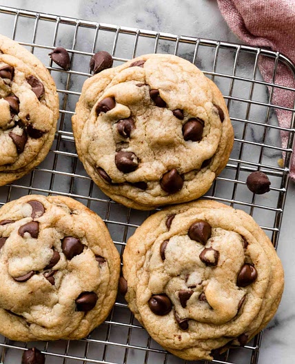 Brown sugar chocolate chip cookies