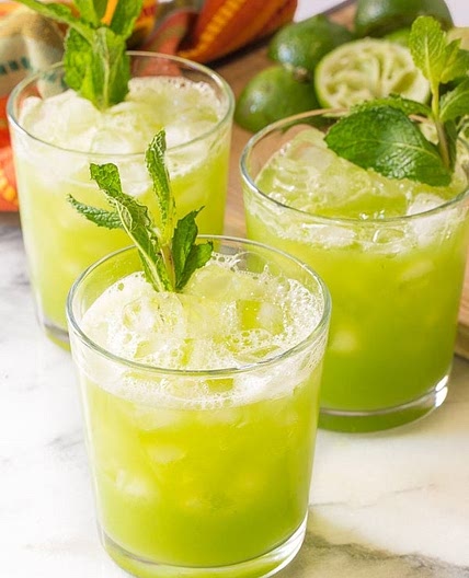 Cucumber Ginger Mint Agua Fresca