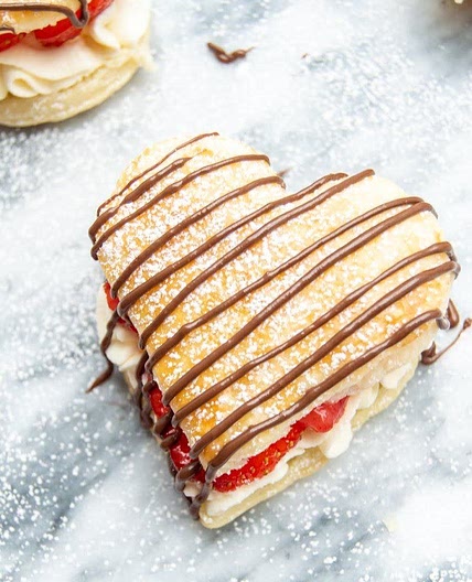 Pastry Puff Hearts