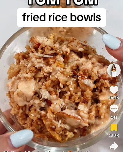 High Protein Chicken Fried Rice