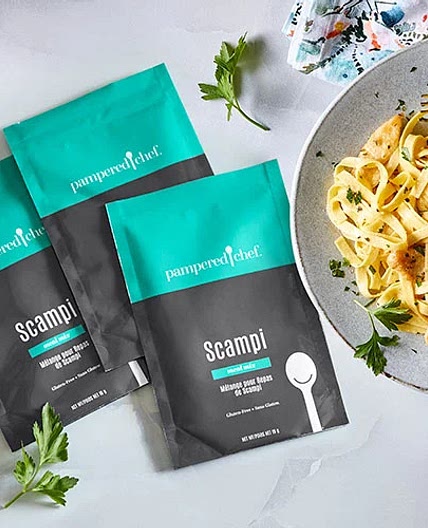 Pampered Chef Chicken Scampi