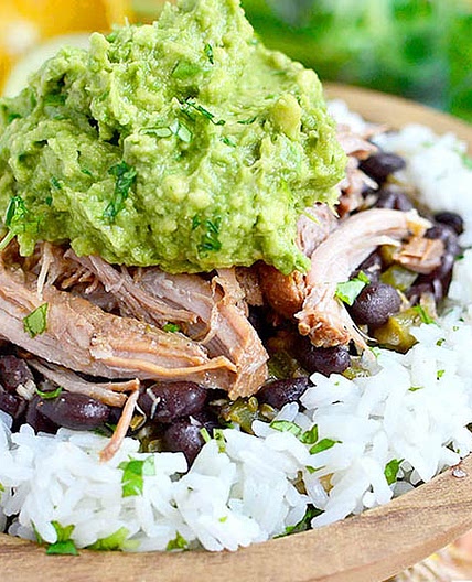 Crock Pot Mojo Pork with Cuban-Style Black Beans