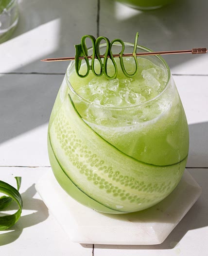 Cucumber Ginger Lime Mocktail