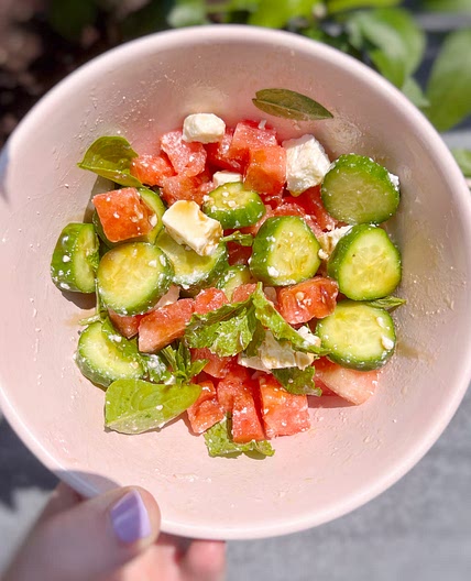 Watermelon Feta Salad 