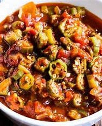 Stewed Okra & Tomatoes