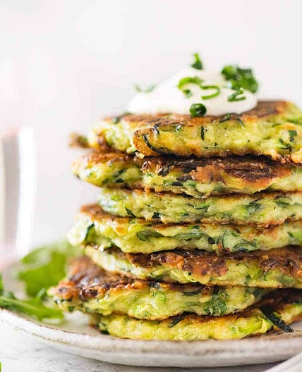 Crispy Zucchini Fritters