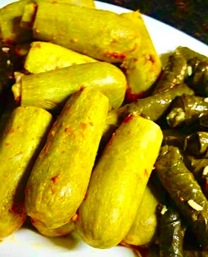 Mehshi Warak Enab, Kousa W’ Batenjen