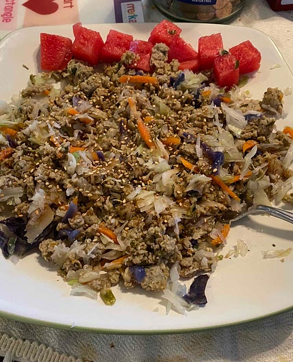 Egg Roll in a Bowl (no ingredients)