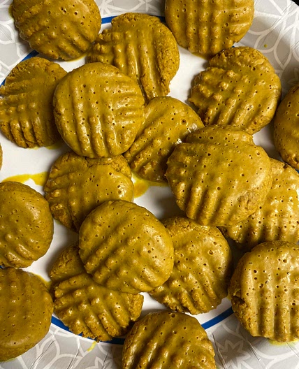Pumpkin Dog Treat Cookies