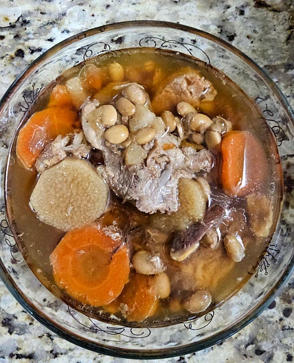 Beef short rib soup
