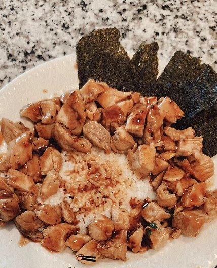 Asian chicken rice bowl 🍚🥢