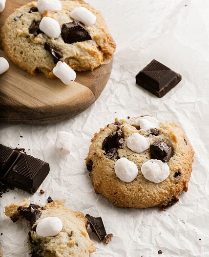 Gluten Free S'mores Cookies
