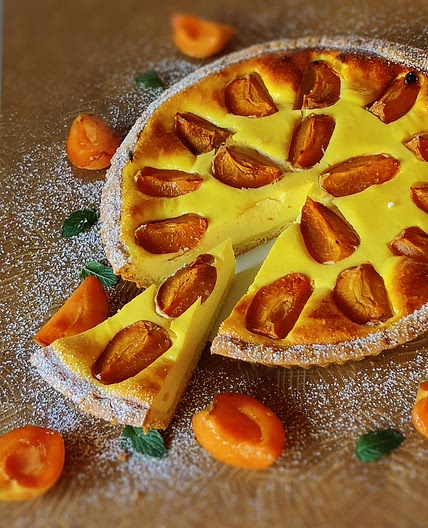 Apricot Quark Cake