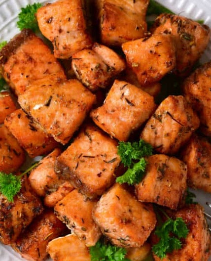Salmon Bites (air fryer)
