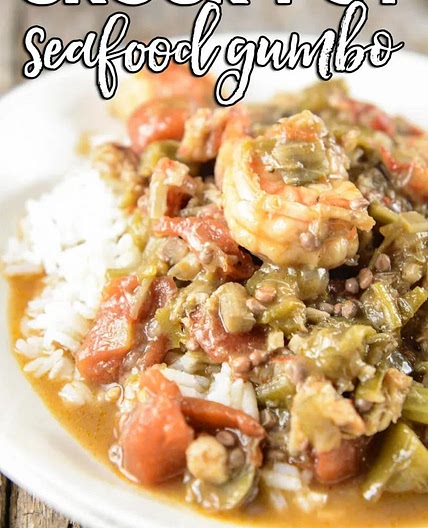 Crock Pot Seafood Gumbo