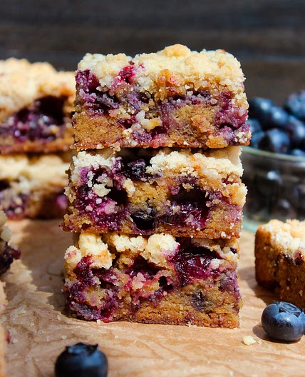 Blueberry Blondies