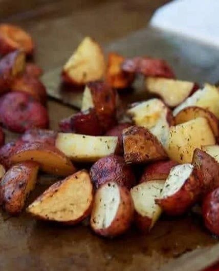 Dill red potatoes