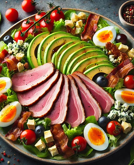 Salade cobb au canard