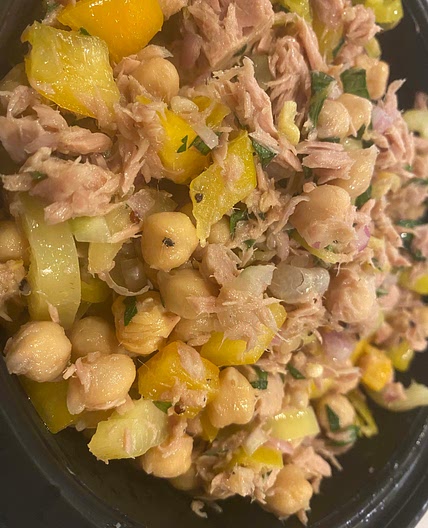 Chickpea Tuna Salad