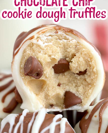 Chocolate Chip Cookie Dough Truffles