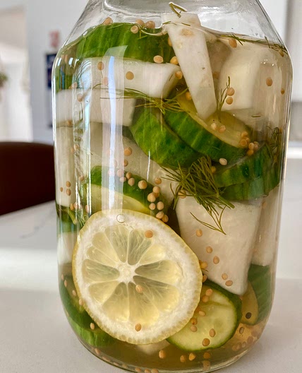 Sweet and Sour Cucumber Pickle