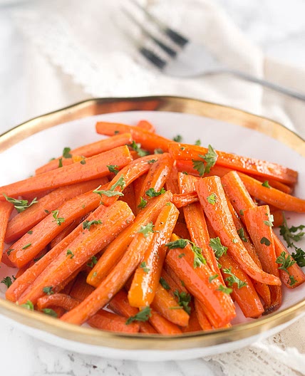 Roasted Honey Glazed Carrots