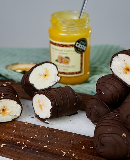 Passion Fruit Ricotta Dessert (Syrok)