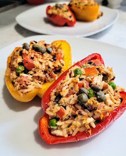 Tuna Stuffed Peppers