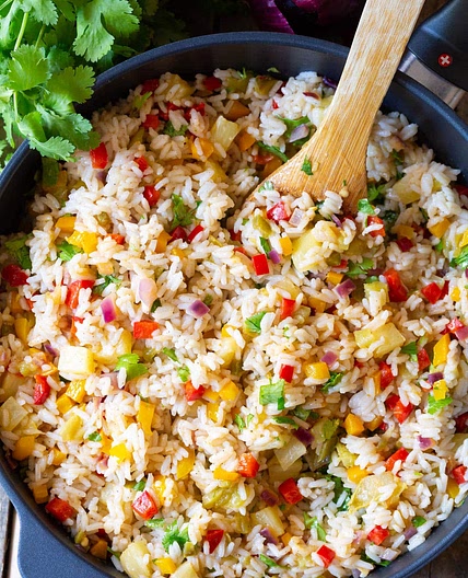 Caribbean Confetti Rice