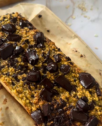 Cake à l’avoine et au chocolat