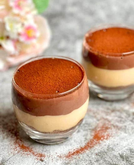 Chocolate and Caramel Pudding
